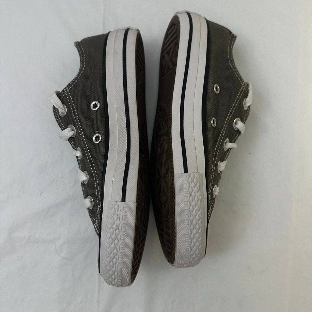 Converse Chuck Taylor All Star Low Top Charcoal Grey/Olive Hugh Sneakers WSize5 - Picture 7 of 11